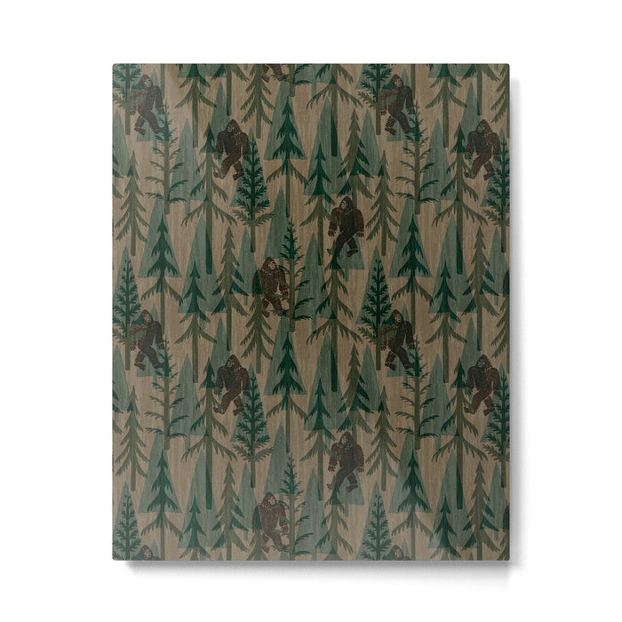 Subtle Sasquatch - Camouflage  Metal Print Gallery Image 1