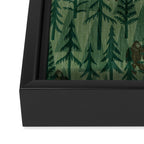 Subtle Sasquatch - Forest  Framed Canvas Print Gallery Image 3
