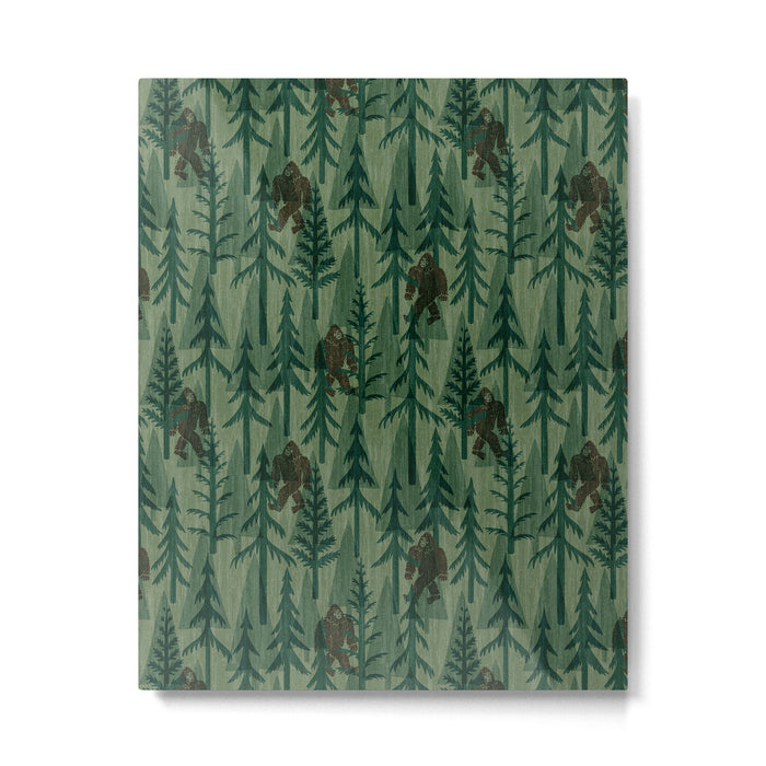 Subtle Sasquatch - Forest  Metal Print Gallery Image 1