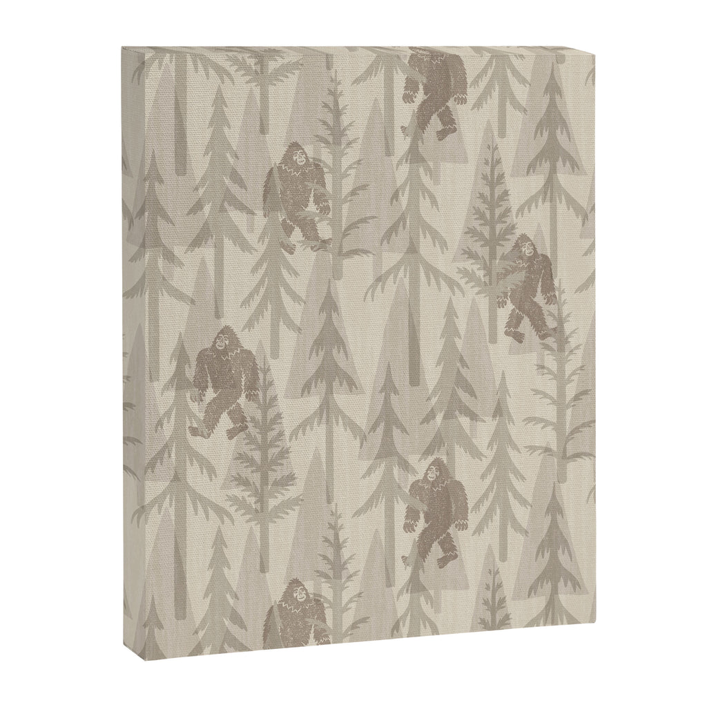 Subtle Sasquatch - Neutral Canvas Print Gallery Image 8