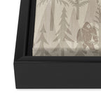 Subtle Sasquatch - Neutral Framed Canvas Print Gallery Image 3