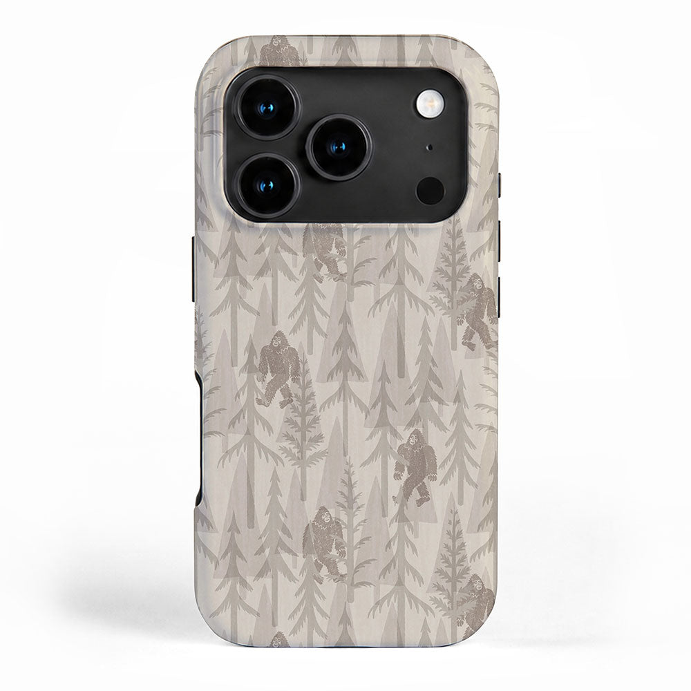 Subtle Sasquatch - Neutral iPhone Case Gallery Image 1
