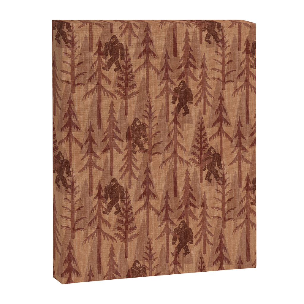 Subtle Sasquatch - Rust Canvas Print Gallery Image 8