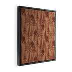 Subtle Sasquatch - Rust Framed Canvas Print Gallery Image 2