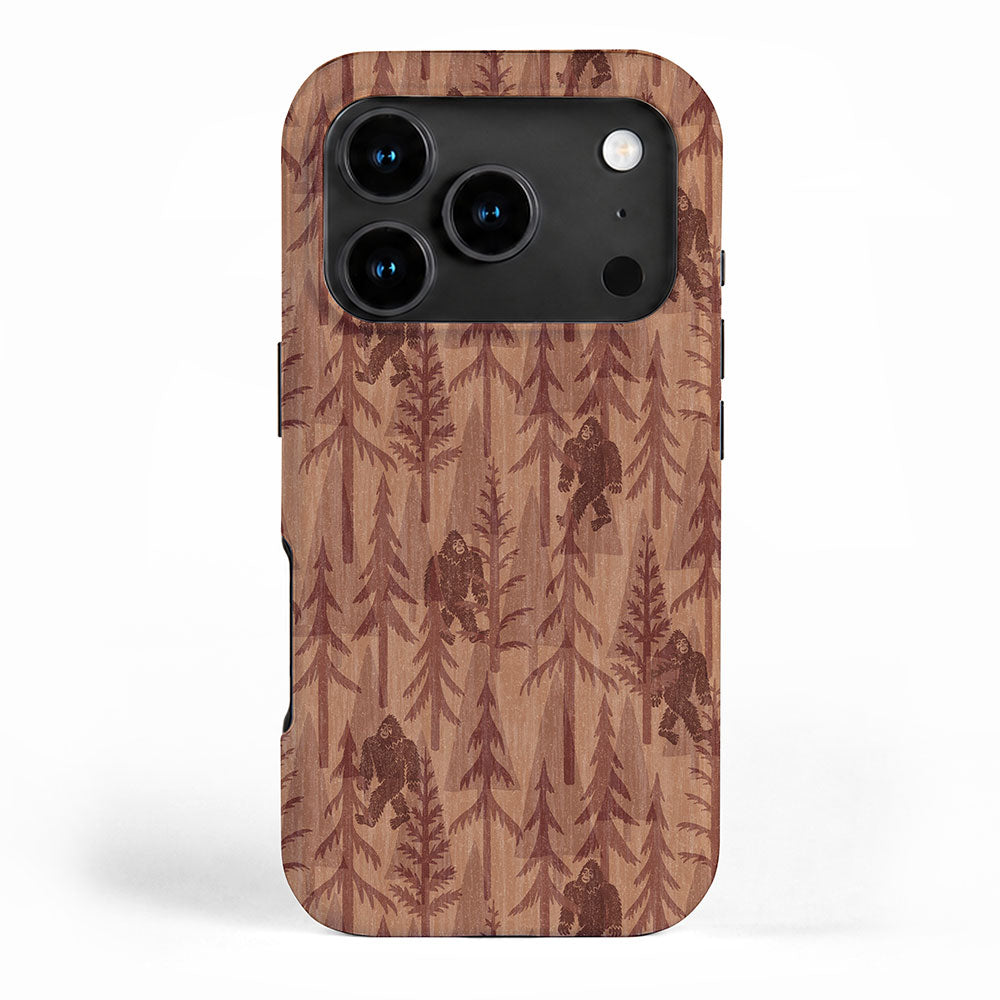 Subtle Sasquatch - Rust iPhone Case Gallery Image 1