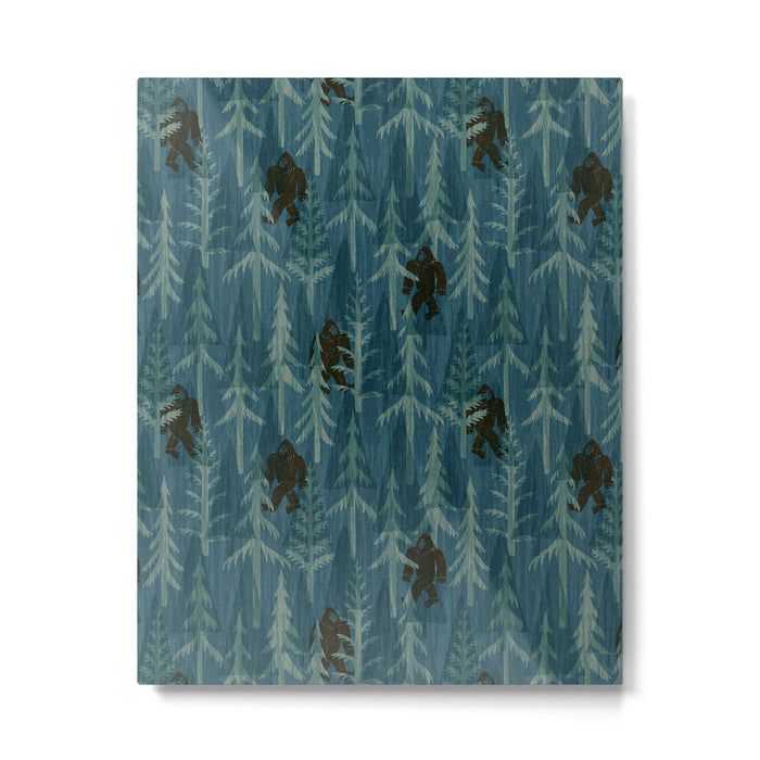 Subtle Sasquatch - Spruce Metal Print Gallery Image 1
