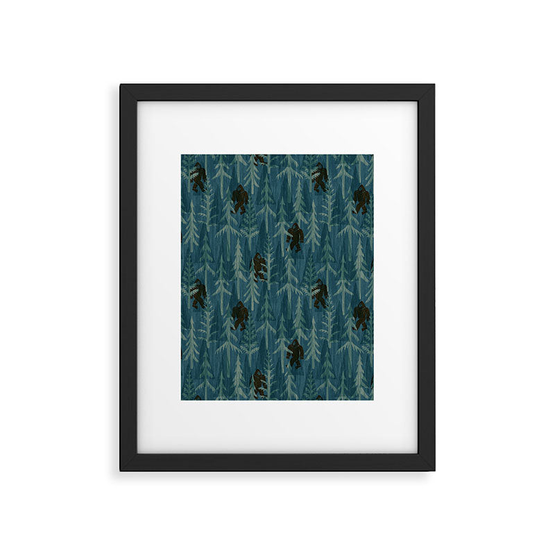 Subtle Sasquatch - Spruce Framed Art Print Gallery Image 6