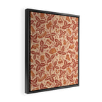 Summer Camping - Copper Peach Framed Canvas Print Gallery Image 2