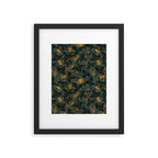 Summer Camping - Forest Green Framed Art Print Gallery Image 6