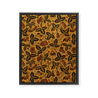 Summer Camping - Golden Framed Canvas Print Gallery Image 8