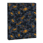 Summer Camping - Midnight Blue Canvas Print Gallery Image 8