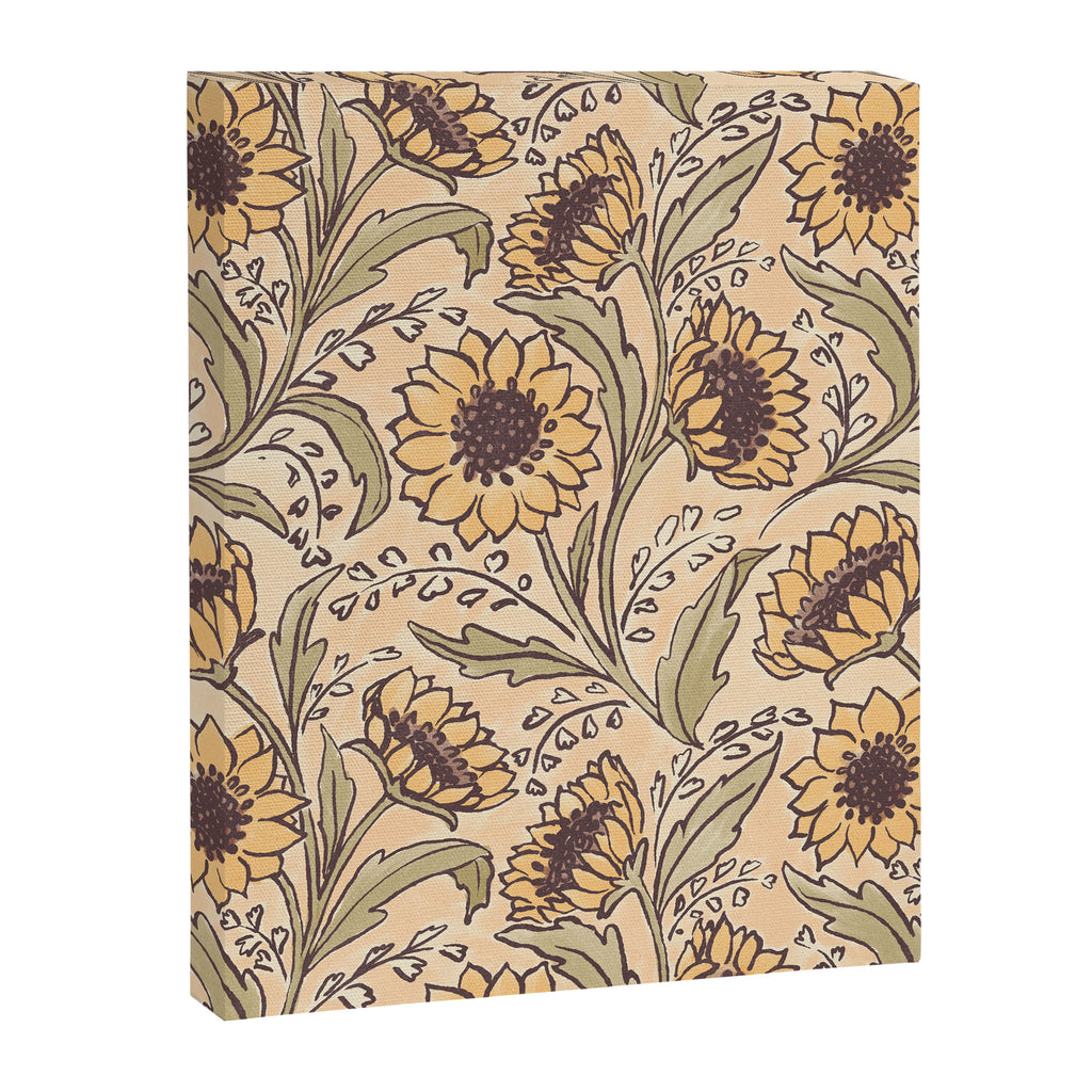 Sunflowers - gold Canvas Print Gallery Image 8