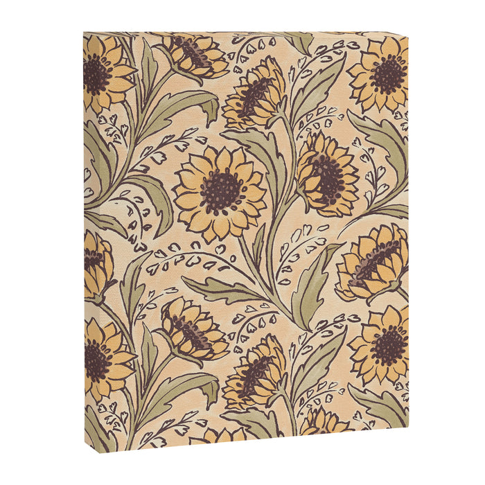Sunflowers - gold Canvas Print Gallery Image 1