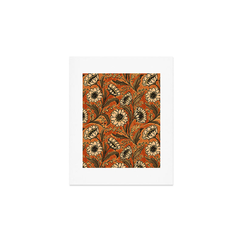 Sunflowers - Rust Art Print Gallery Image 1
