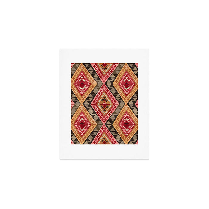 Sunset Kilim Art Print Gallery Image 1