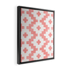 Taos - Blush Framed Canvas Print Gallery Image 2
