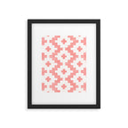 Taos - Blush Framed Art Print Gallery Image 6