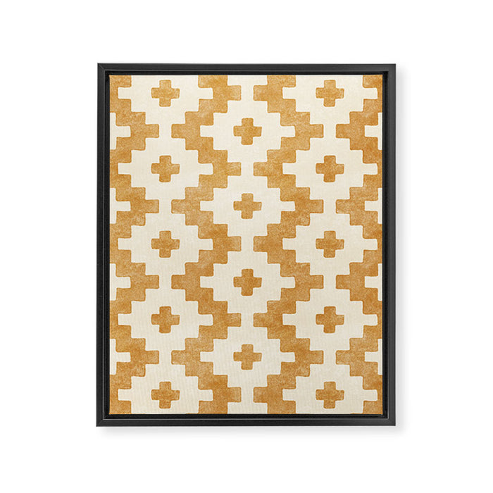 Taos - Golden Framed Canvas Print Gallery Image 1