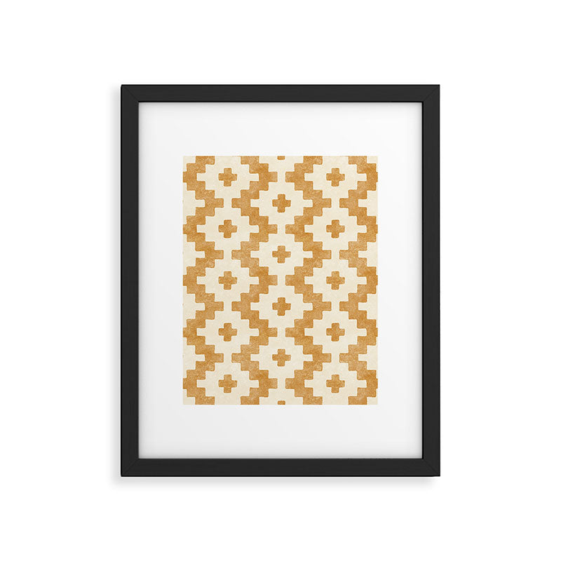 Taos - Golden Framed Art Print Gallery Image 6