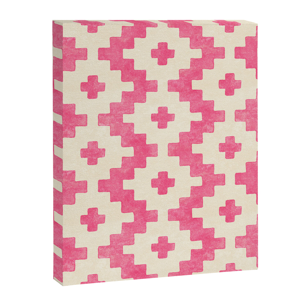 Taos - pink Canvas Print Gallery Image 8