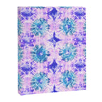 Tie Dye - Lavender and Turquoise  Canvas Print Gallery Image 8