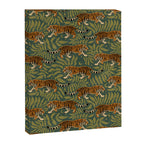 Tigers - forest and fern Canvas Print Gallery Image 8