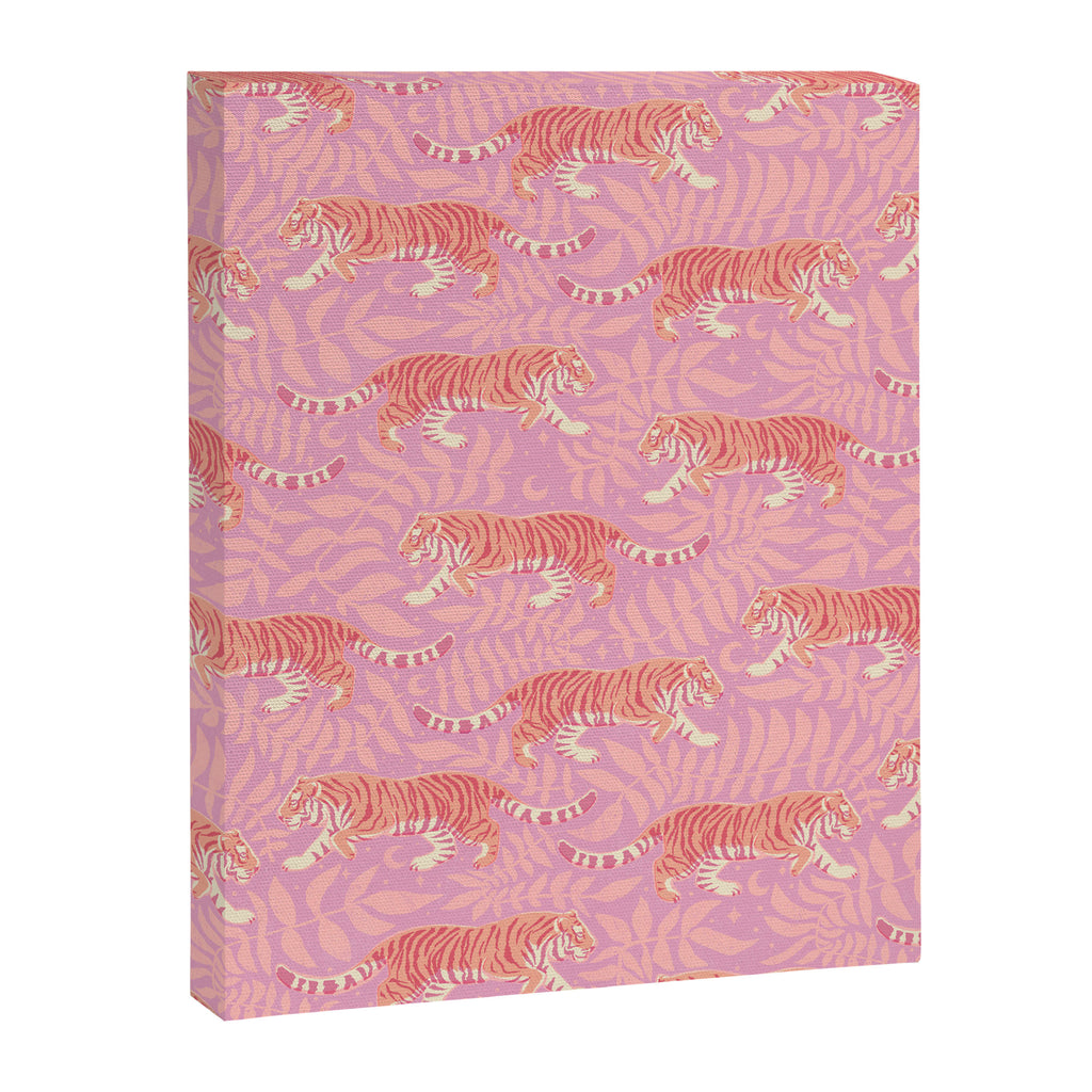 Tigers - pink pastel Canvas Print Gallery Image 8