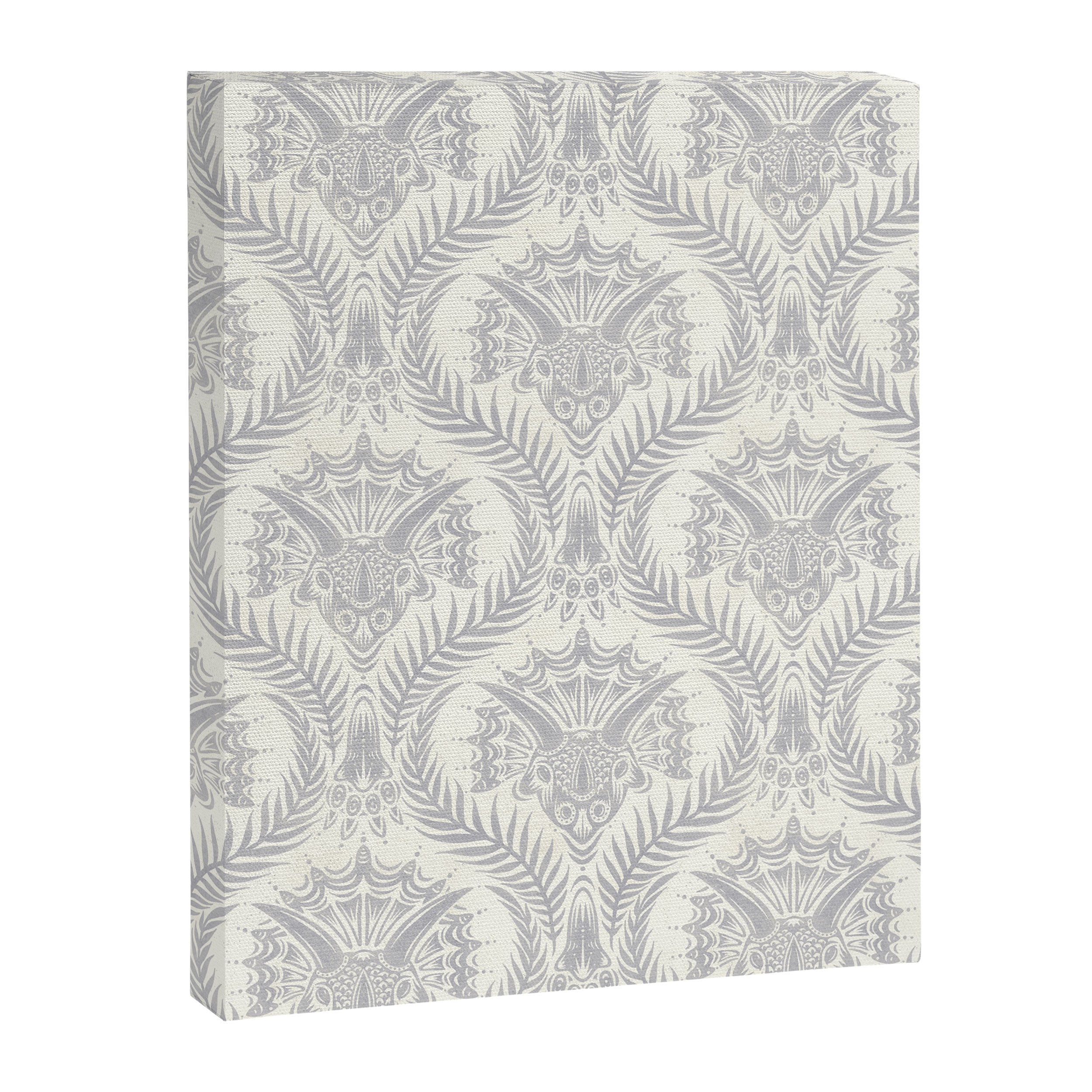 Triceratops Damask Canvas Print Gallery Image 8