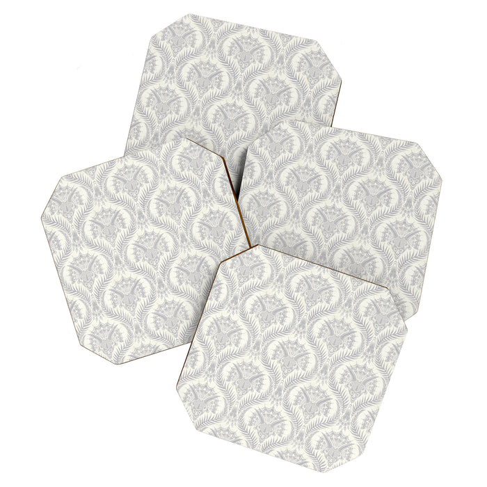 Triceratops Damask Coaster Gallery Image 1
