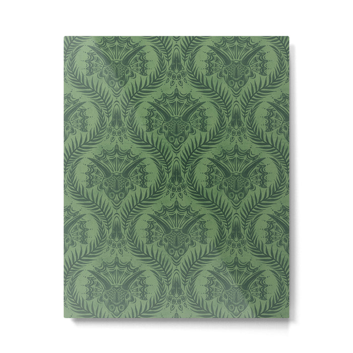 Triceratops Damask - Fern Metal Print Gallery Image 1