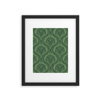 Triceratops Damask - Fern Framed Art Print Gallery Image 6