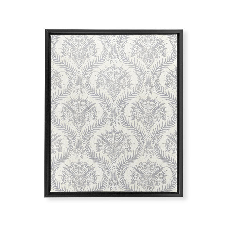 Triceratops Damask Framed Canvas Print Gallery Image 8
