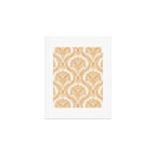 Triceratops Damask - Golden Art Print Gallery Image 1