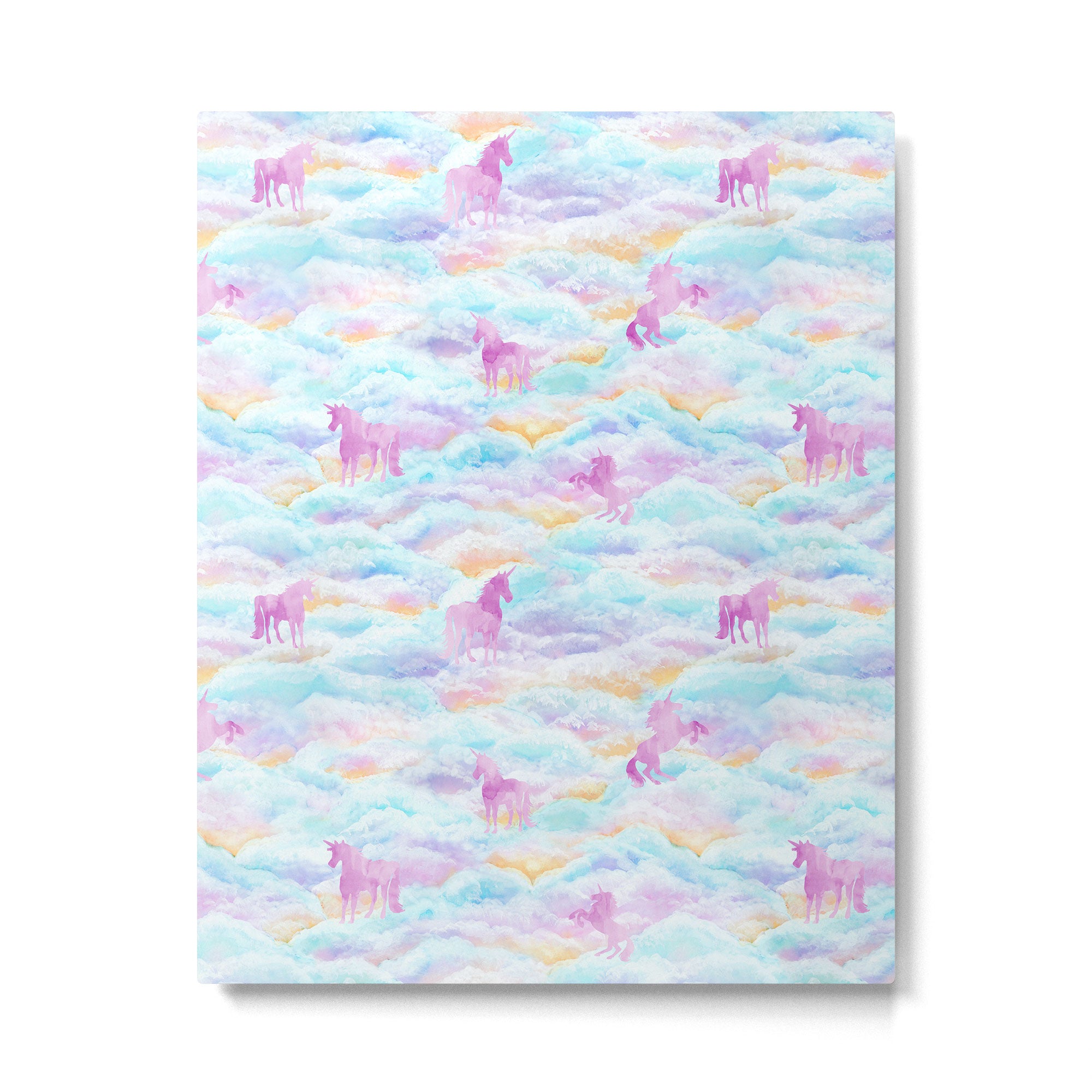 Unicorns Hiding in Clouds Metal Print Gallery Image 6