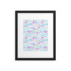 Unicorns Hiding in Clouds Framed Art Print Gallery Image 6