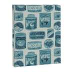 Vagabondâs Cupboard - dusty blue Canvas Print Gallery Image 8