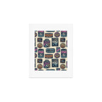 Vagabondâs Cupboard - midnight, cream, and more Art Print Gallery Image 1