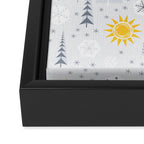 Winter Sunshine Framed Canvas Print Gallery Image 3