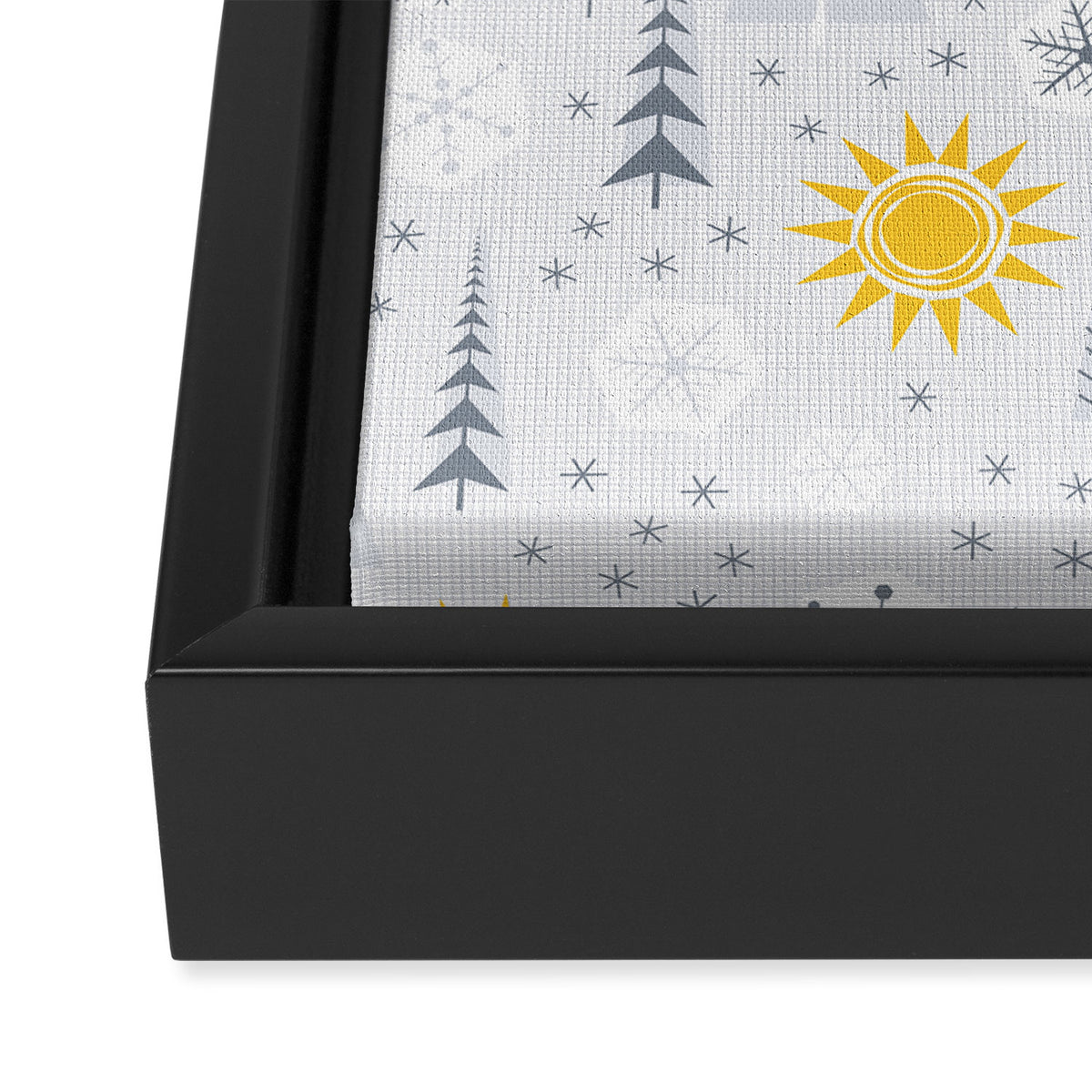 Winter Sunshine Framed Canvas Print Gallery Image 3