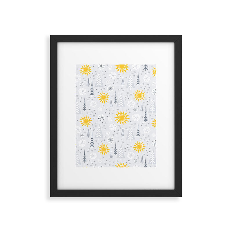 Winter Sunshine Framed Art Print Gallery Image 6