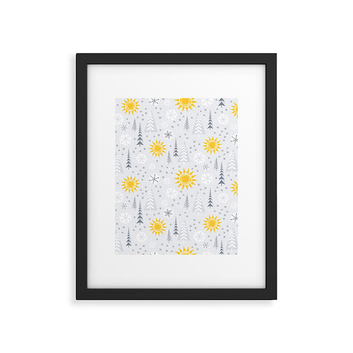 Winter Sunshine Framed Art Print Gallery Image 1