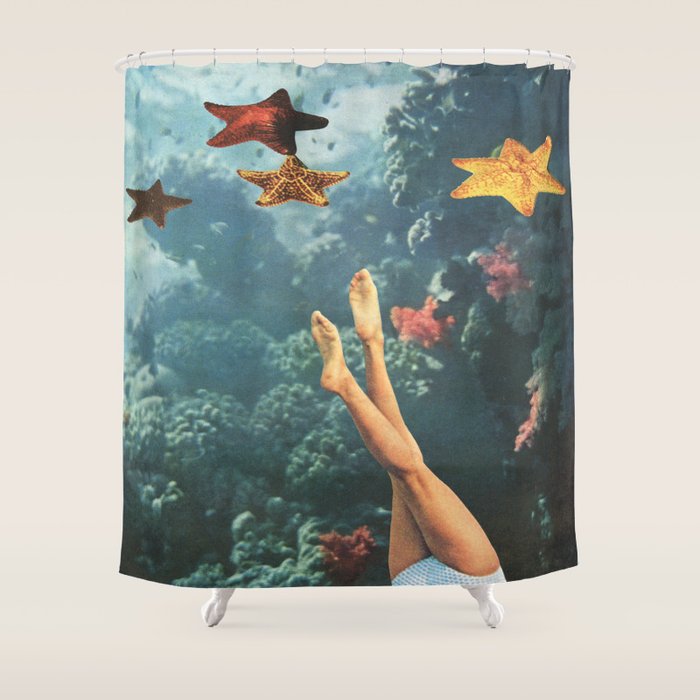 Mermaid Shower Curtain Gallery Image 1