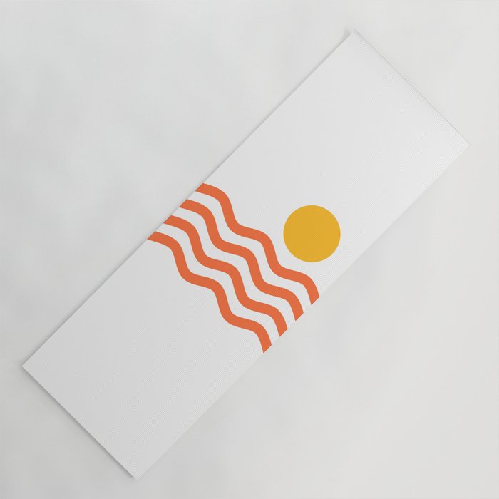 Abstract Landscape 11B Yoga Mat Gallery Image 1