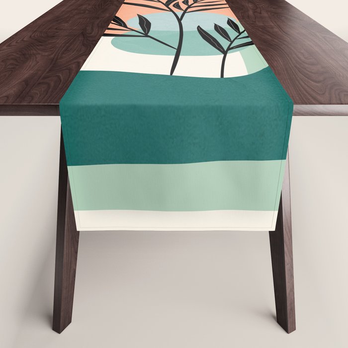 Abstract Geometry 27 Table Runner Gallery Image 1