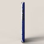 Wide Watercolor Stripes - Indigo Blue  iPhone Case Gallery Image 2