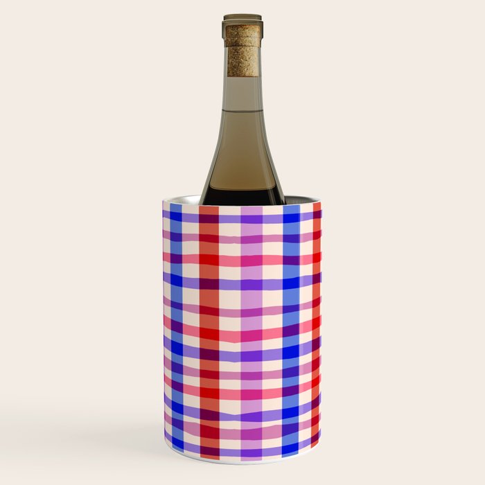 Summer Gingham Picnic  Wine Chiller Gallery Image 2