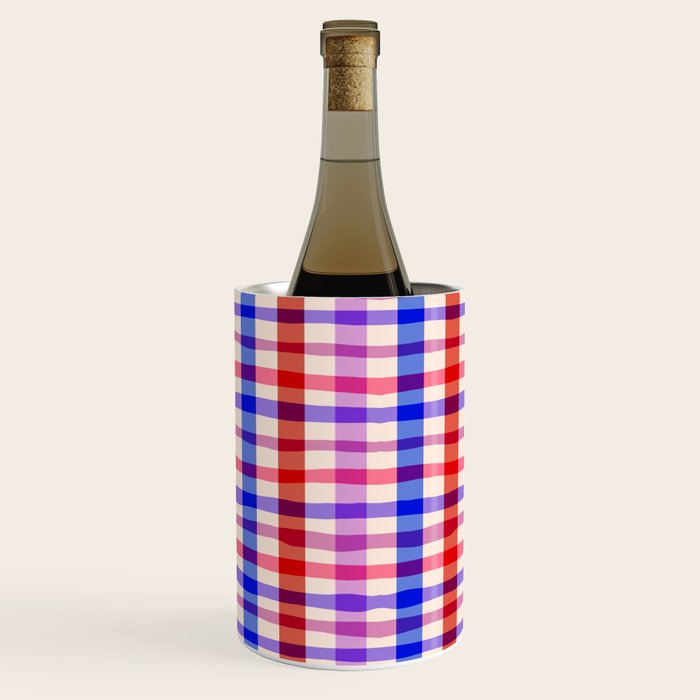 Summer Gingham Picnic  Wine Chiller Gallery Image 3