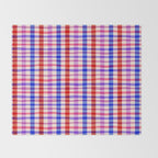 Summer Gingham Picnic  Throw Blanket Gallery Image 2