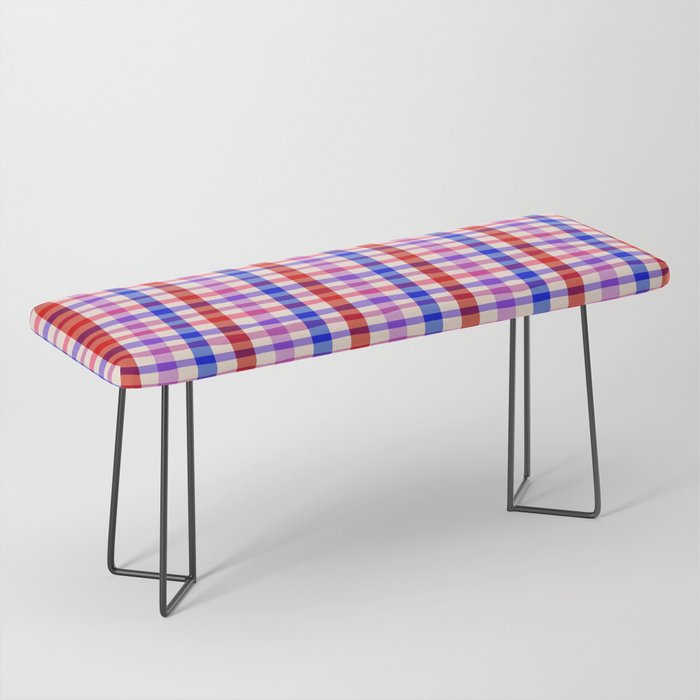 Summer Gingham Picnic  Bench Gallery Image 1