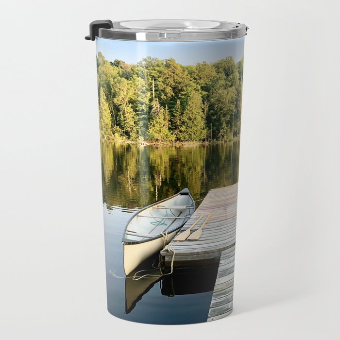 Dock on the Lake Travel Mug Gallery Image 3